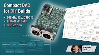 W-DAC XLR audio DAC intro, features, and schematic walkthrough