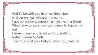 Bad Company - With You in a Heartbeat Lyrics