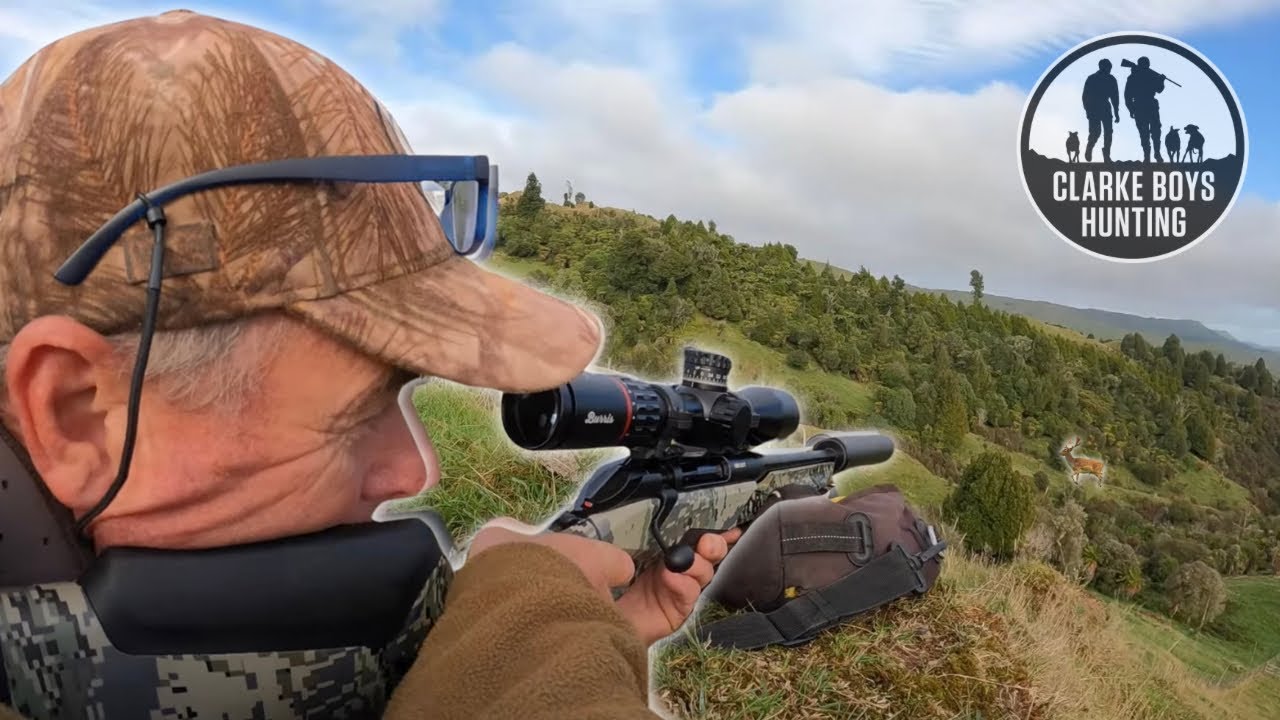 BUCK HUNT! Perfect shot! Pete’s split buck. - YouTube