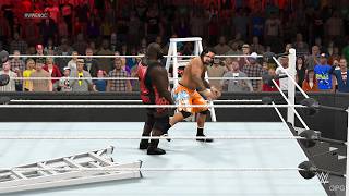 WWE 2K15 - Jimmy Uso vs Mark Henry | PC HD [1080P 60FPS]