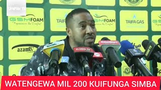 NUGAZ AFUNGUKA- YANGA WATENGEWA MIL 200 KUWAFUNGA SIMBA TAR 08