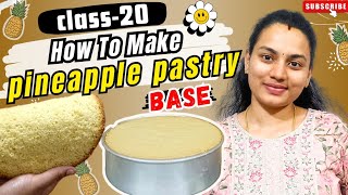 Cl-201Kg Pastry Base With 3 Eggspineapple Pastry Base,