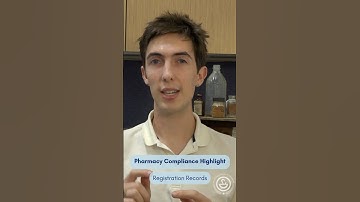 Pharmacy Compliance Highlight: Registration Records
