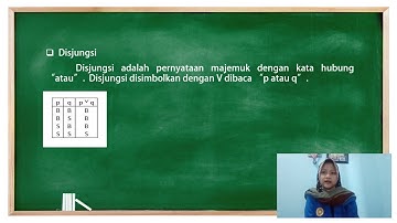 Logika Informatika | KOMBINASI PROPOSISI NEGASI, KONJUNGSI, DAN DISJUNGSI (pertemuan3)