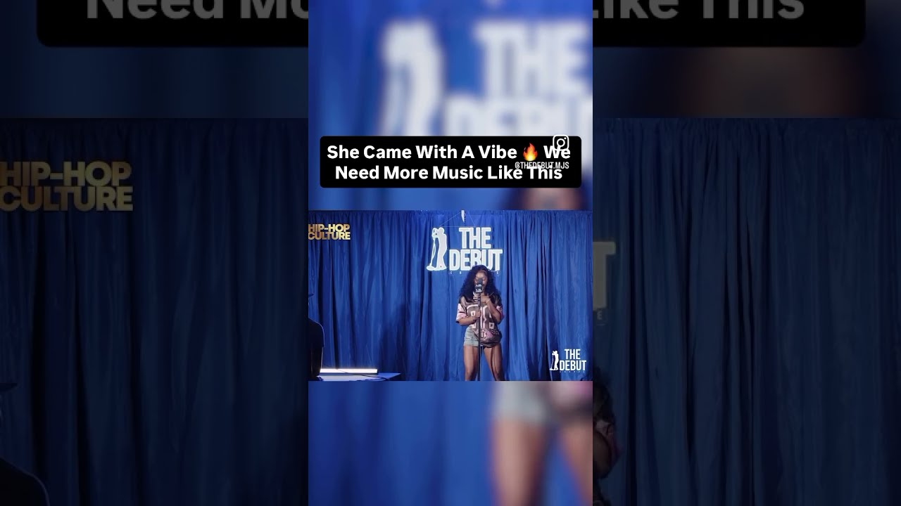 She Brought In Some REAL RnB Vibes Liveperformance Thedebut