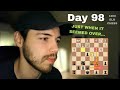 DAY 98 - Playing Chess Every Day Until I Reach 1500 Elo