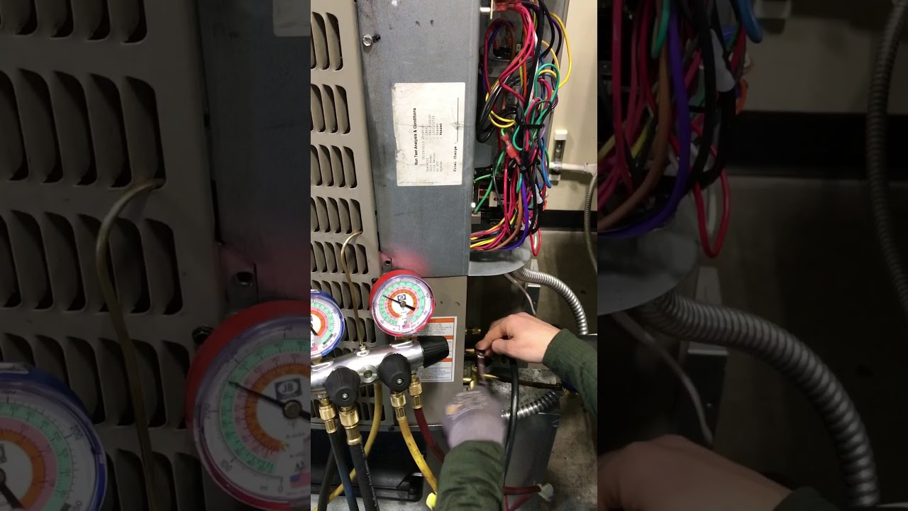 HVAC System Pump Down Training YouTube