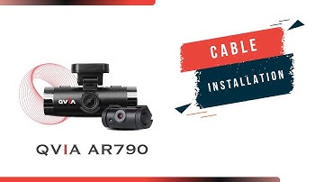 【QVIA AR790】Checking Power/Connecting cables