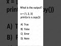 Python Trick Question🤯#Python #education #quiz #ai #technology  #programming #coding #knowledge #it