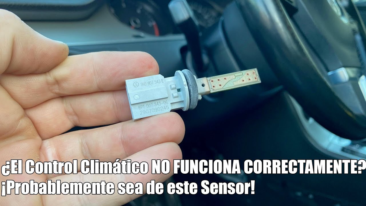 ¿El control climático NO FUNCIONA CORRECTAMENTE? ¡Probablemente sea de este Sensor! VW Passat B6 B7