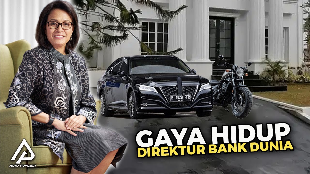 KALAH TAJIR DARI BAWAHANNYA YANG DOYAN NAIK MOGE! Segini Harta Sri Mulyani, Mobil Aja Gak Punya!