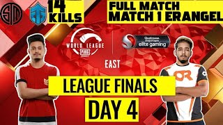 [HINDI] PMWL EAST - League Finals Day 4 | PUBG MOBILE World League Season Zero (2020)