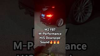 M2 F87 M-Performance + HJS Downpipe Sound🔥🔥