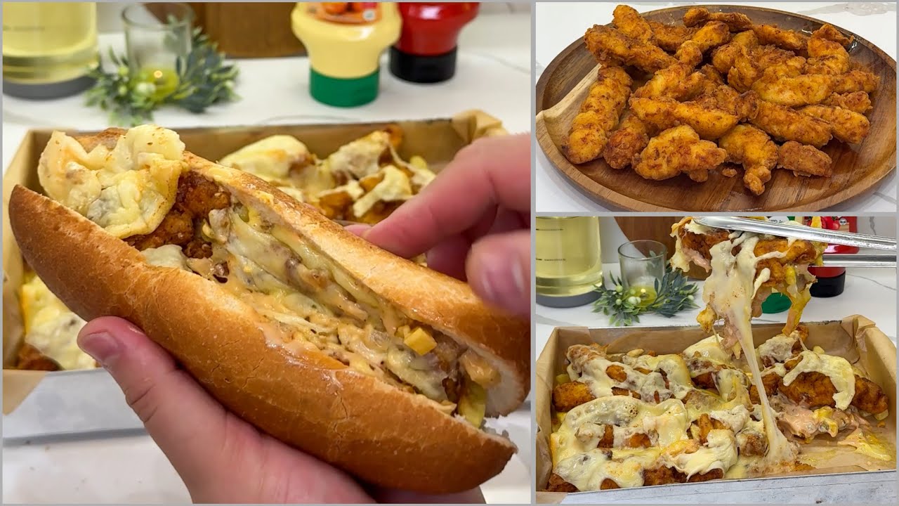 جربيها راح تولي مدمنة عليها 💥خلاصت في دقيقتها 😍 وجبة سهلة سريعة للعشاء تقطر بالبنة