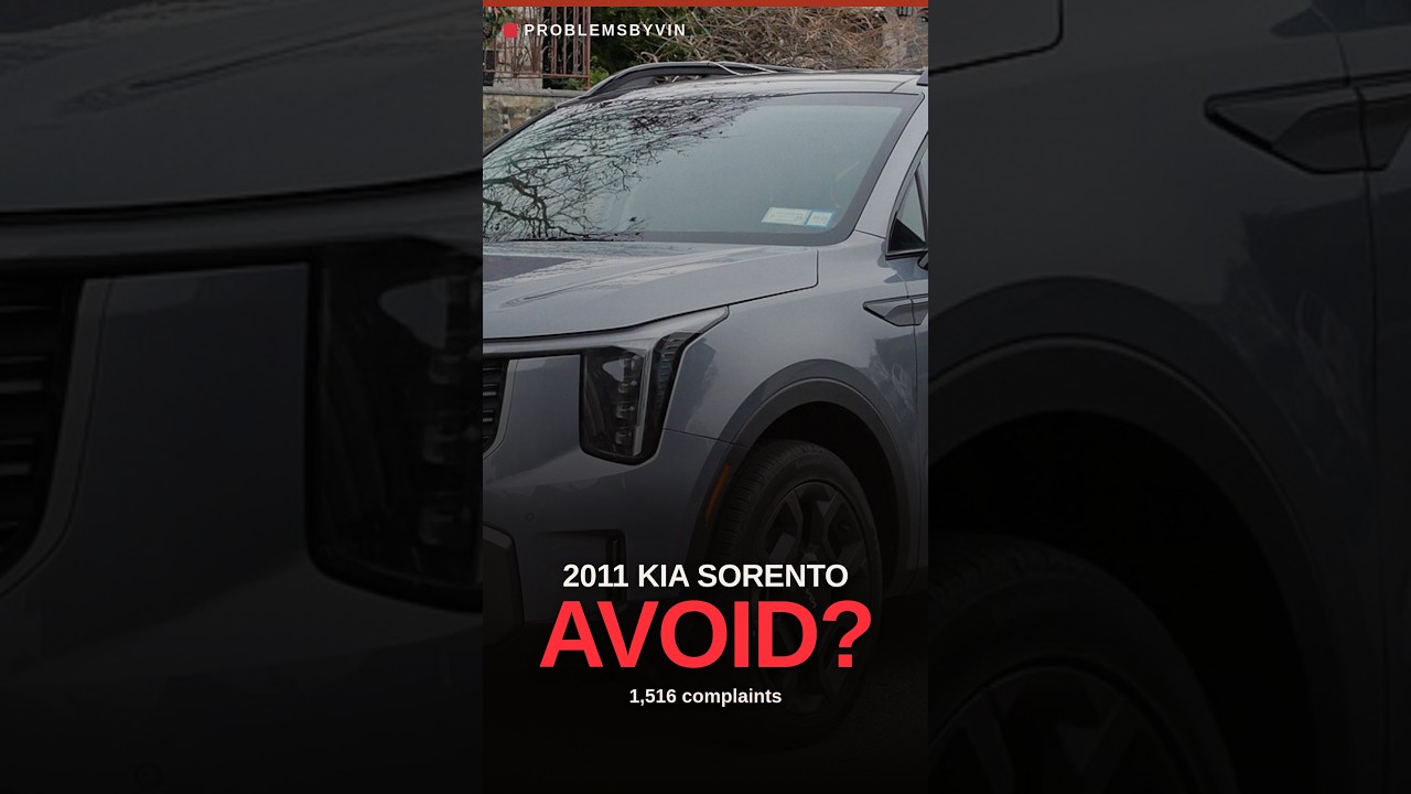 2011 Kia Sorento problems — video thumbnail