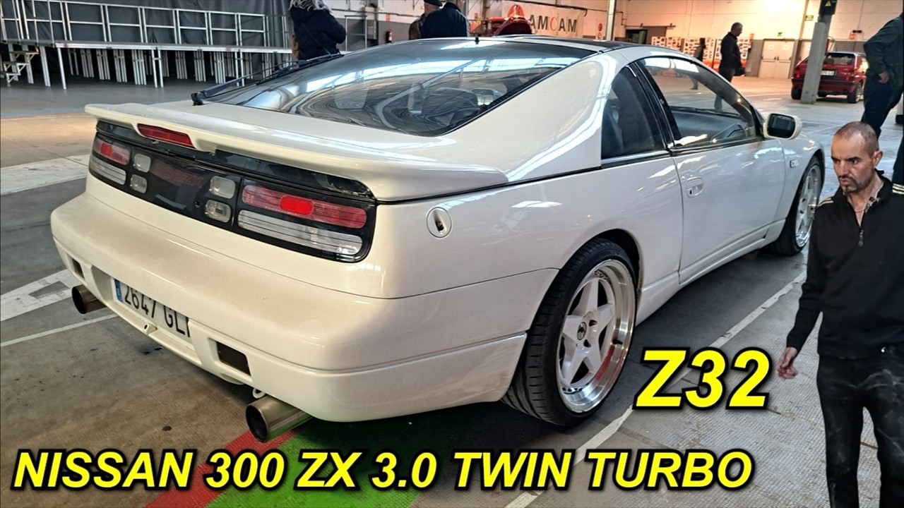 ⛽Nissan 300 ZX Twin Turbo Z32 with 420 HP on the test bench