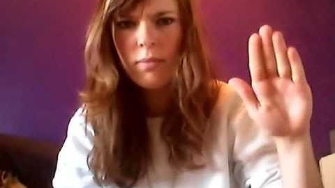 SLG101 American Sign Language I  Lesson 7 Assignment