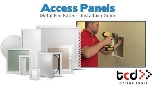Fire Rated Access Panel Installation Guide Picture Frame