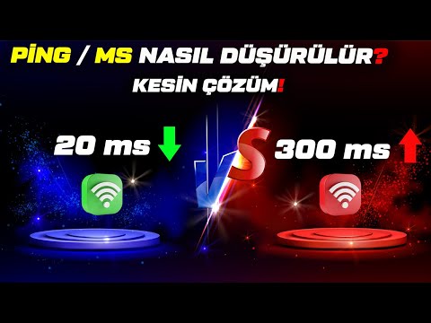 PUBG MOBILE YÜKSEK PİNG/MS DERDİNE SON! - MS NASIL DÜŞÜRÜLÜR? | KESİN ÇÖZÜM 2022