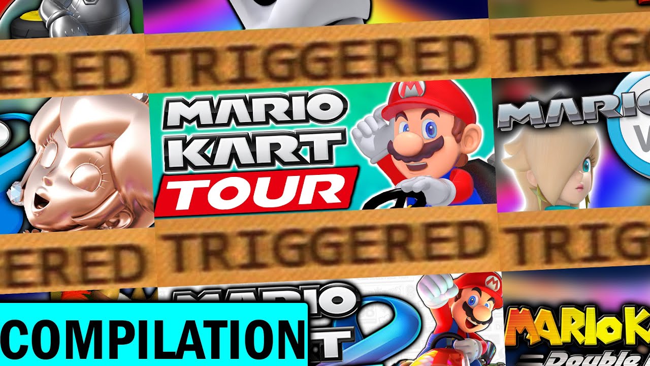 Подборка Mario Kart TRIGGERS You!
