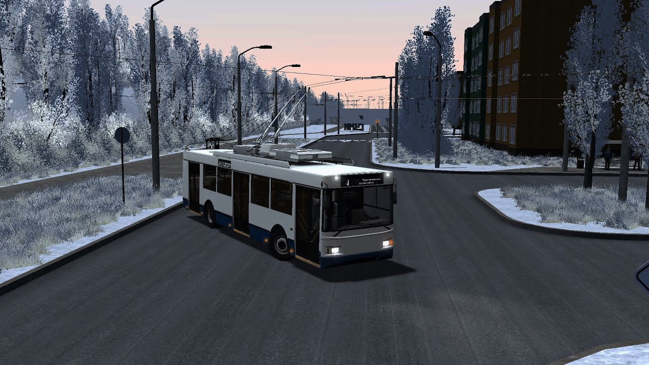 Atroll Trolza-5275 Поездка по 8 маршруту