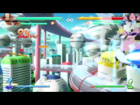 DBFZ JaiOfManyNames combos Krillin, 18,  t-Gohan