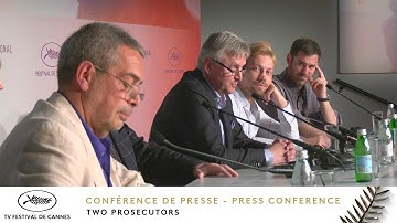 TWO PROSECUTORS - Press Conference - English - Cannes 2025