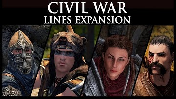 New Lines for Stormcloaks and Imperials (Skyrim Mod)