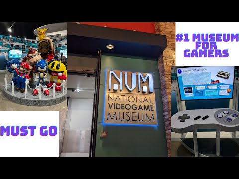 #1 Video Game Museum in America:  National Video Game Museum