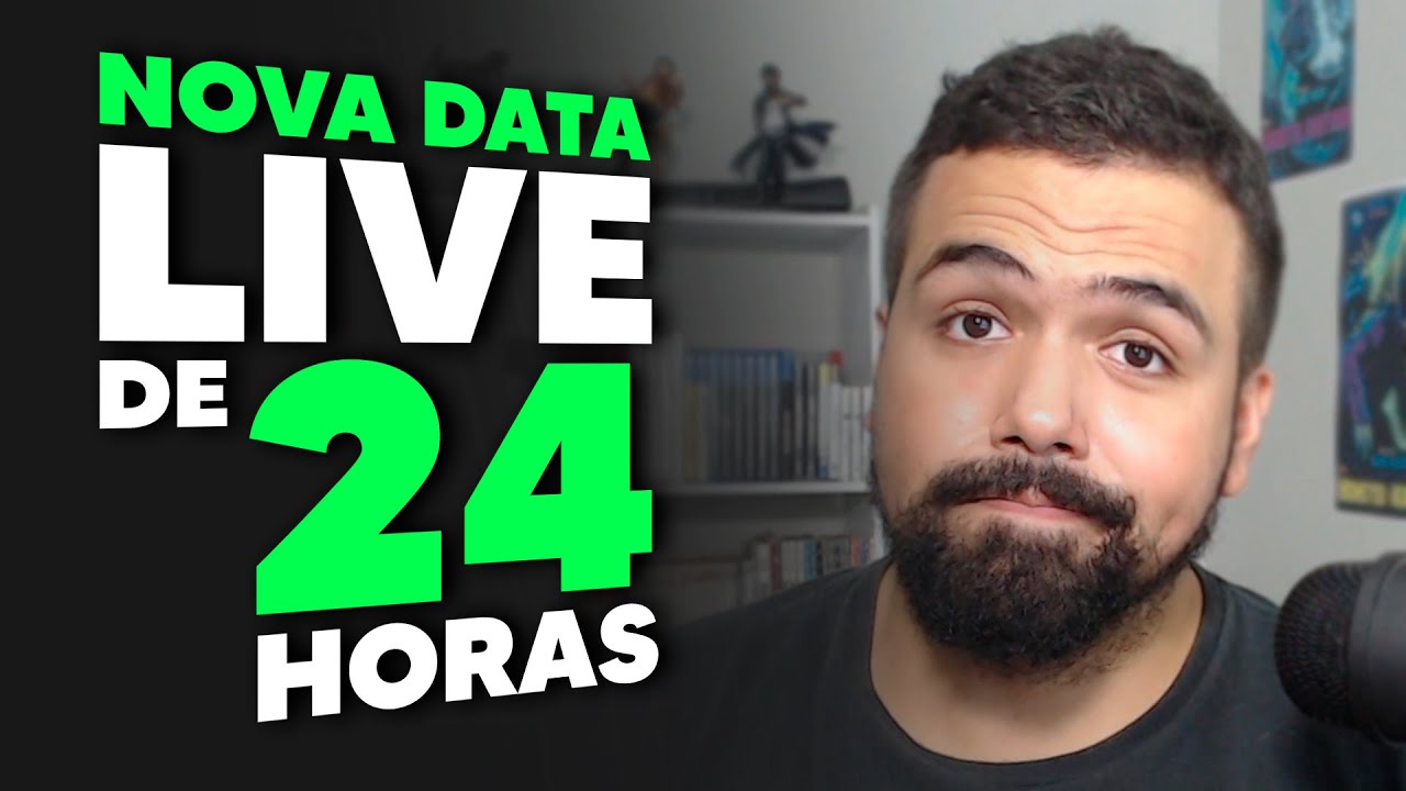 NOVA DATA DA LIVE DE 24 HORAS! - YouTube