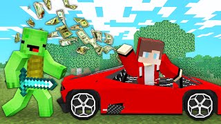 BILLIONAIRE Speedrunner VS Hunter in Minecraft Challenge - Maizen Mizen JJ Mikey