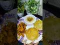 Aaj ka Ghar ka Dinner 😍 | Aloo Gobhi Puri Raita | Simple Indian Meal #shorts