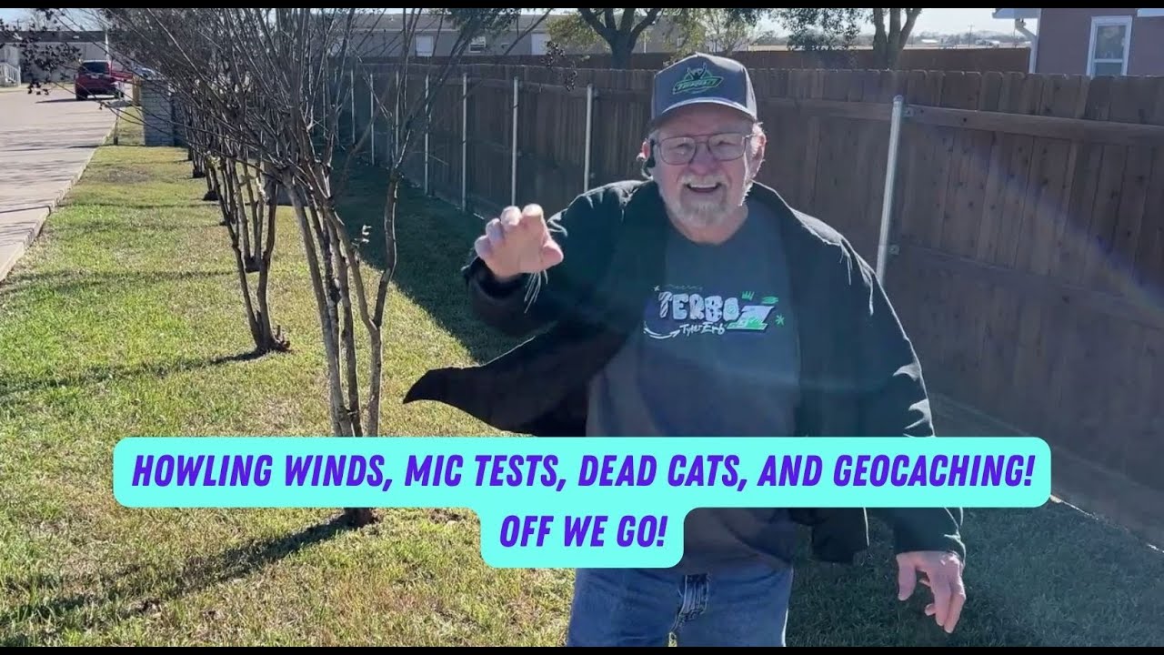 Conquering Audio Wind Noise While Finding a Geocache!