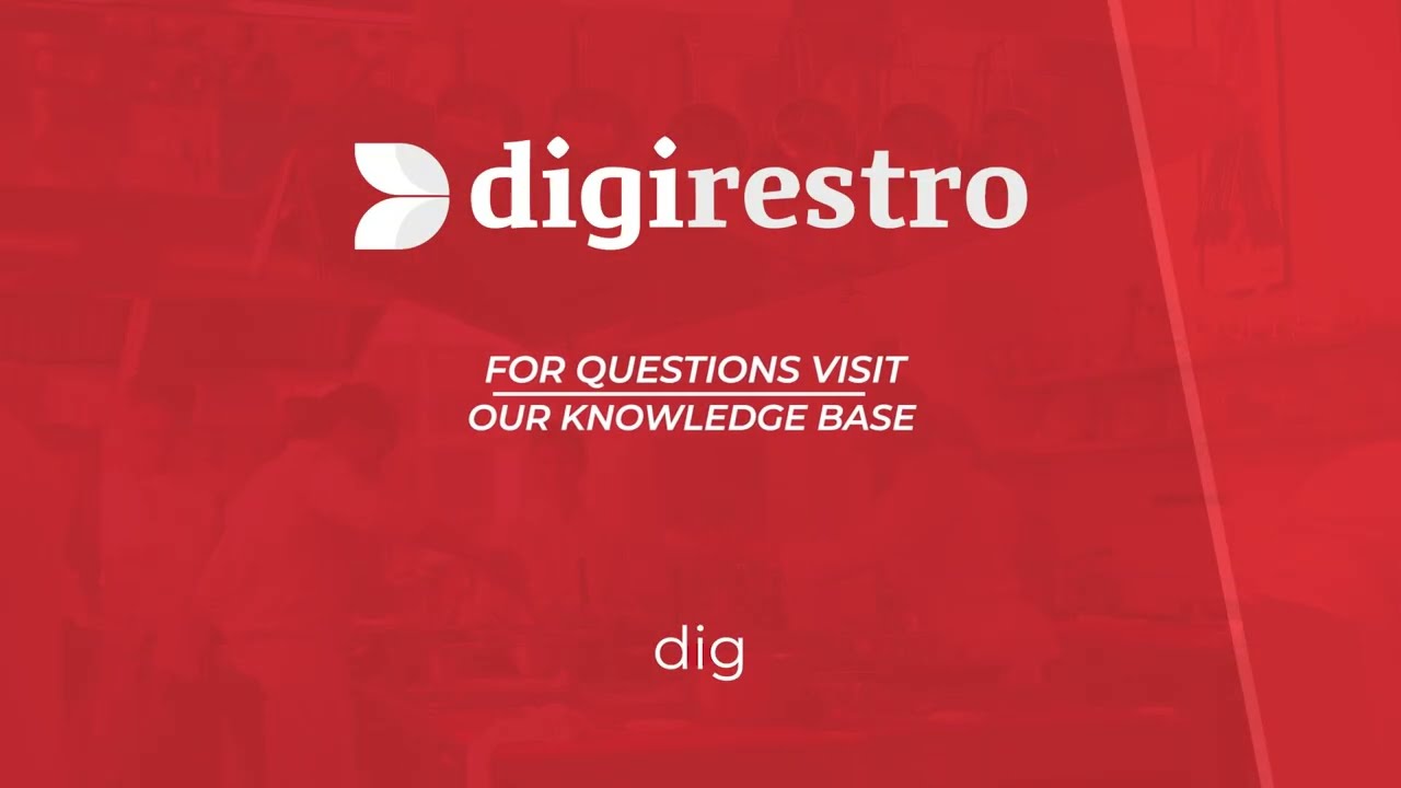 Digirestro SCM Stock Adjustment