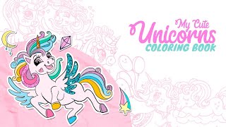 My Cute Unicorns - Coloring Book | Trailer (Nintendo Switch) screenshot 2