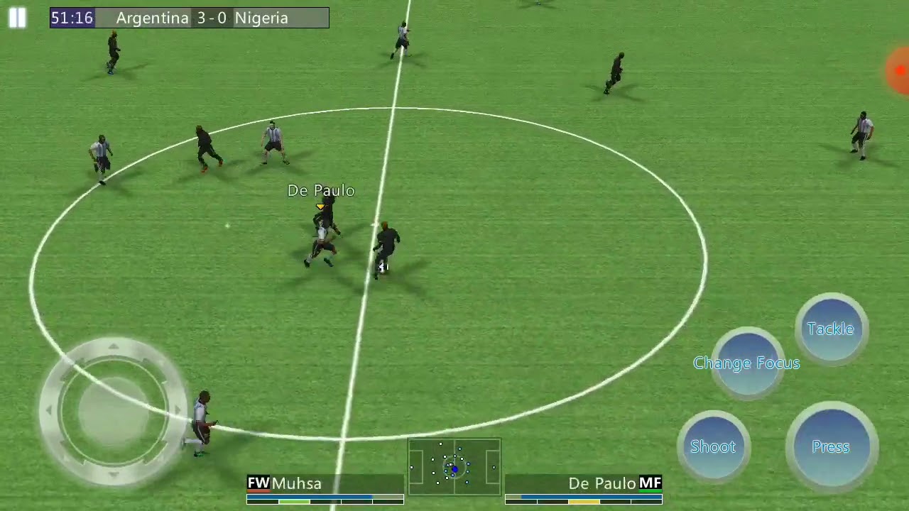 World Football League Gameplay- International Cup Argentina career easy mode