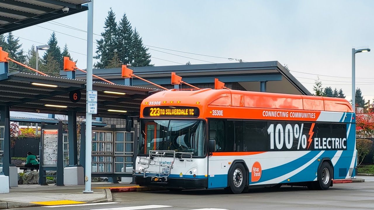 Ride on a Kitsap Transit 2024 Gillig Low Floor + 