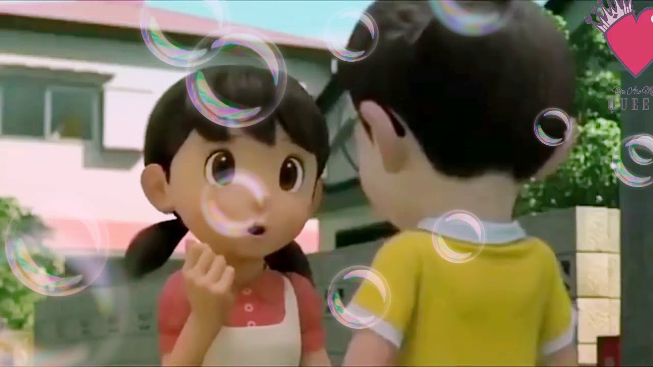 ##naino ki yE bAAt naina jaanE hai##_Nobita Shizuka version.mp4
