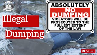 ILLegal dumping on my property// Return to sender