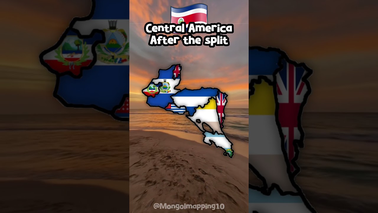 Central America after split 