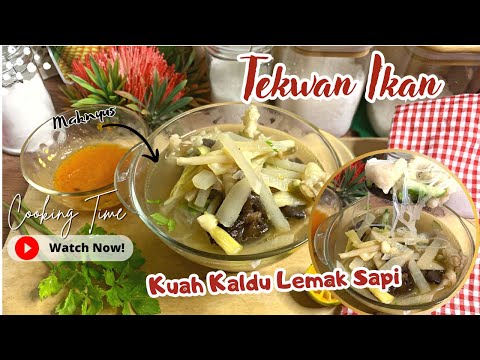 Resep Kuah Tekwan Daging Sapi