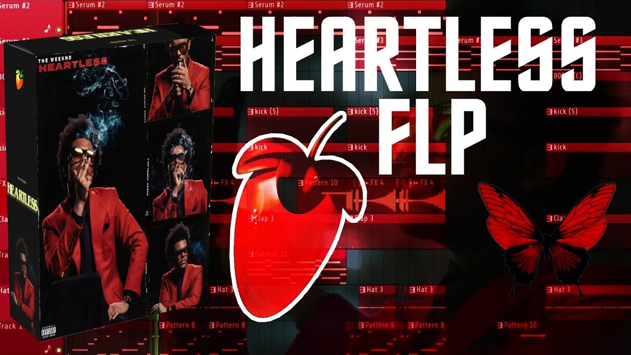 The Weeknd Type Beat [ Heartless] [FREE FLP] Fl Studio Tutorial