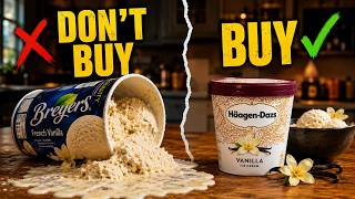 DON'T Buy These 11 Ice Cream Brands (And 5 That Are ACTUALLY Real Ice Cream)