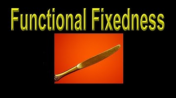 Functional Fixedness - Psychology Term Of The Day