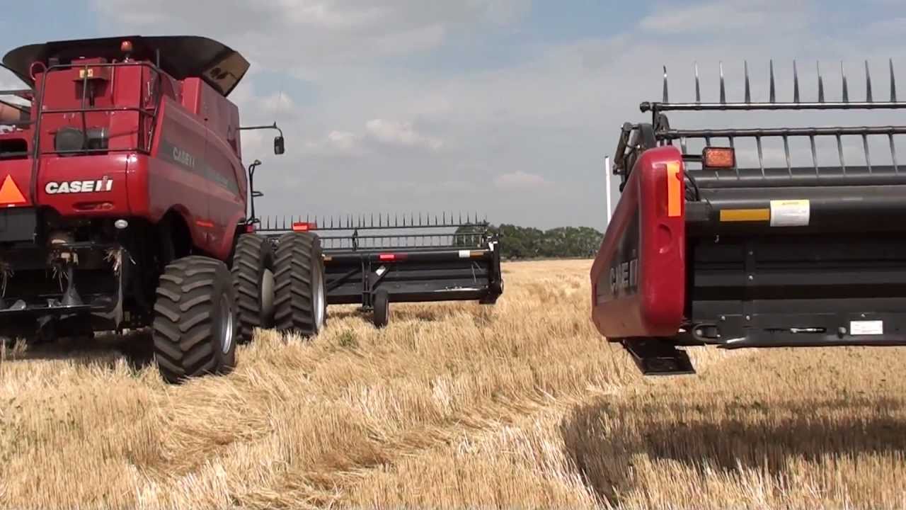 Kansas Wheat Harvest May 27, 2012 Assaria, KS. YouTube