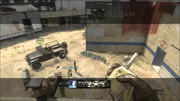 black ops nice trickshot on firing range