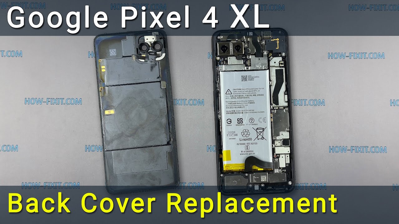 Google Pixel 4 XL Back Cover Replacement YouTube