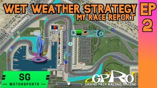 I Won The Weather Lottery - My GPRO Race Report Episode 2
