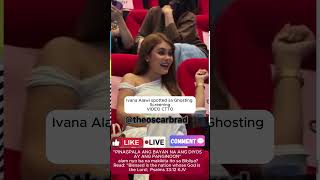 Ivana Alawi spotted sa Ghosting Screening  #viralvideo #angmgamisteryongliwanag #news