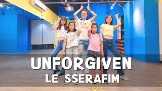UNFORGIVEN by Le Sserafim | K-POP | MV Dance | 綠動能